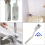 Cleaning Brush Set 4Pcs - Scrubbing & Dish Brush for Kitchen Sink 4