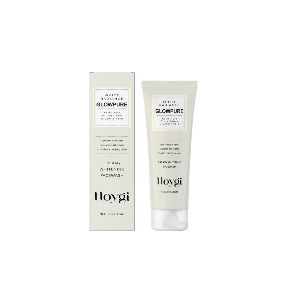 Hoygi Glutathione Facial Cleanser Gentle Ingredients Cleansing Pores Refreshing Hydrating Skin Moisturizing Cleanser