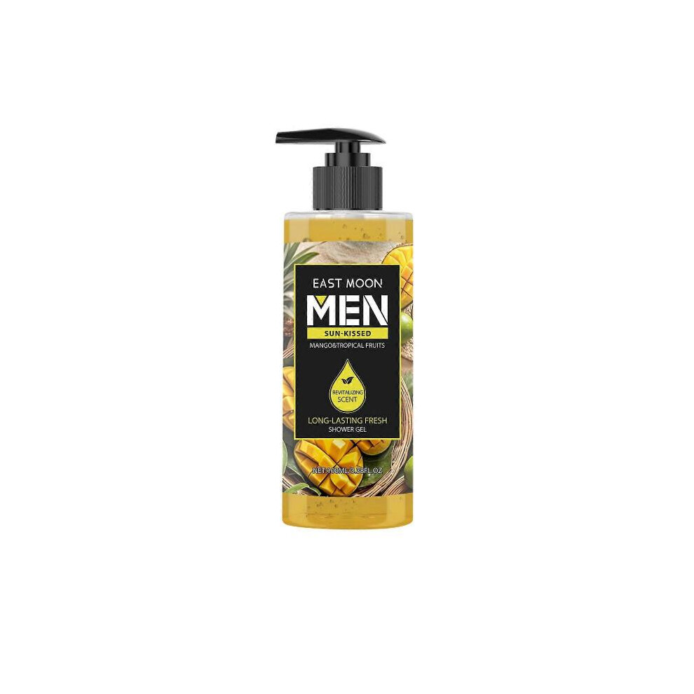 East Moon Tropical Mango Fragrance Shower Wash Cleansing and Retains Fragrance Shower Fragrance Gentle Ingredients Not Tight