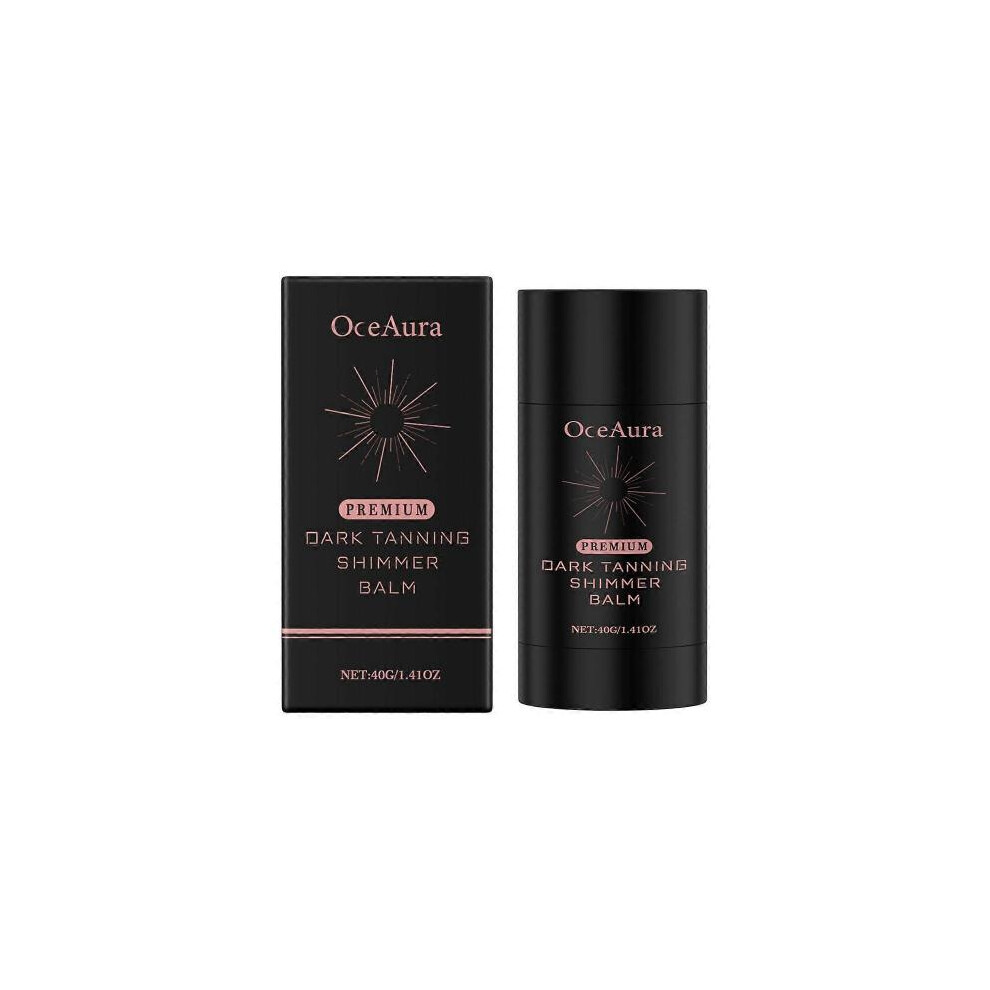 Black Oceaura Glitter Stick Outdoor Sunlight Gentle Body Skin Moisturizing Moisturizing Glitter Care Stick