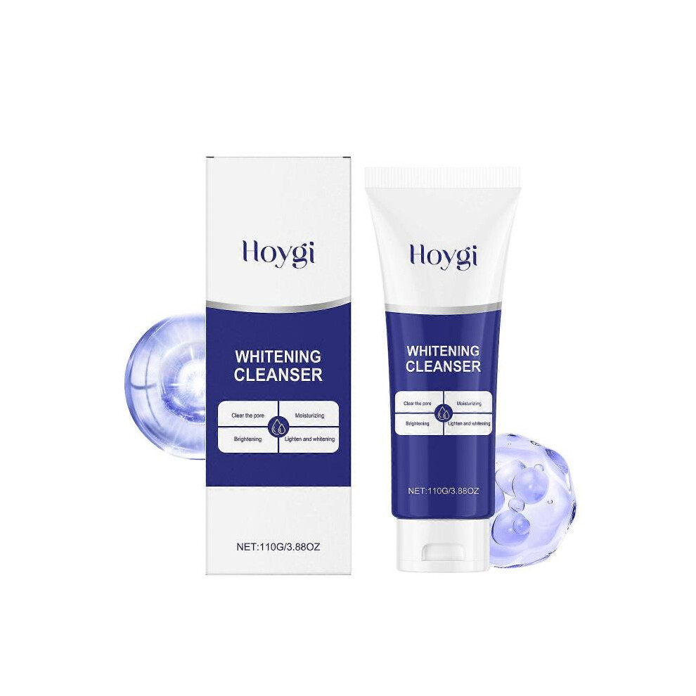 Hoygi Moisturizing Facial Cleanser Gentle Cleansing Facial Skin Refreshing Moisturizing Oil Control Foaming Flourishing Facial Cleanser