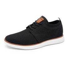 Bruno Marc CoolFlex Breeze Baskets en maille Oxfords lacets lgres et dcontractes pour homme Taille 9 01 Noir Grand