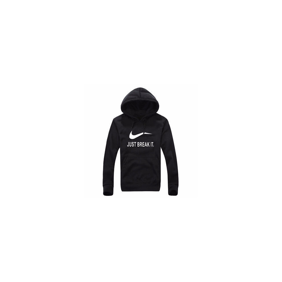(Black,2XL)Sweat à capuche homme hiver veste à capuche outwear pull décontracté sweat-shirt