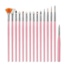 Nail Art Brush Manicure Tool Set Resin Palette Nail Art Mix Color, Dot Brush Tool Manicure Kit Diy Makeup Display Board Supplies for Home Salon