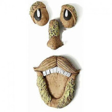 Garden Sculptures and Statues, Garden Statues, Outdoor Garden Decorations, Garden Decorations Tree Face Tree Trunk Hanging Decorations