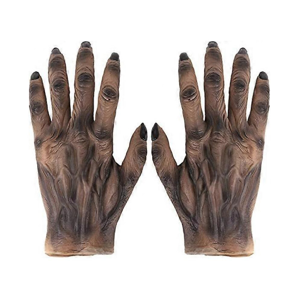 Werewolf Gloves Halloween Costume Wolf Gloves Party Cosplay Horror Gloves Dress Up Cosplay Gloves