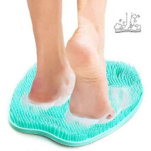 Silicone Foot Brush Scrubber Massager Shower Foot Brush Deep Cleansing Exfoliating Spa Increases Blood Circulation