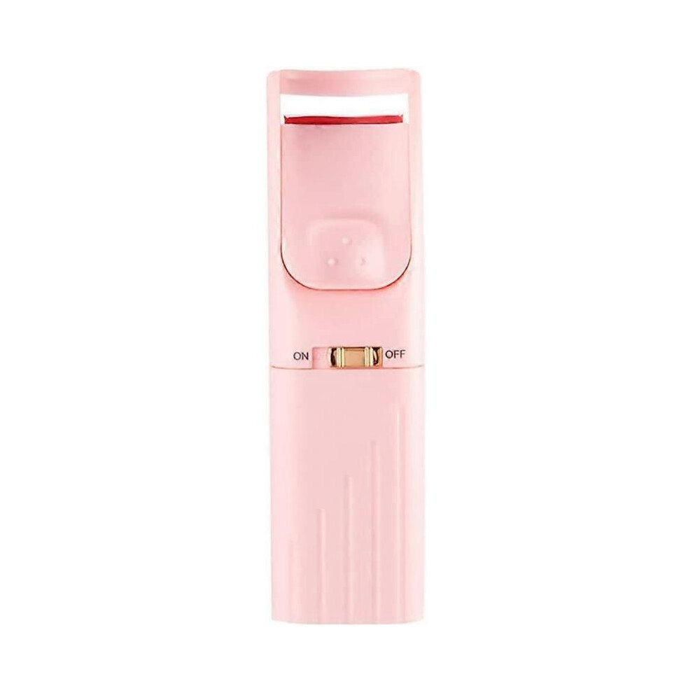 Heated Eyelash Curler, USB Rechargeable Electric Heated Eyelash Curler, Portable Eyelash Curler