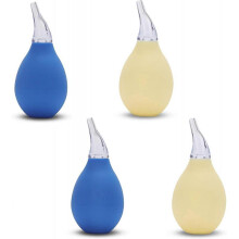 4Pcs Premium Nasal Aspirator Nose Suction Bulb for Baby