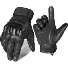 Touch Screen Full Finger Gloves for Motorcycles Cycling Motorbike ATV Bike Camping Climbing Hiking Work Outdoor Sports L