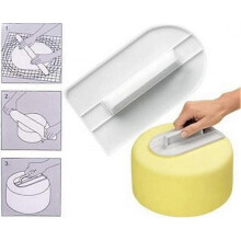 2 PCS Fondant Smoothing Tool Cake Decorate Smoother Polisher 14.5 x 8cm