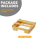 Dispensador de pratos de papel de bambu de 9/10 polegadas - Suporte para armários e bancadas para pratos de cozinha Caddys Universal C 6