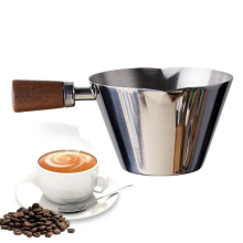 90ml Stainless Steel Measuring Cup Espresso Cups Small Coffee Milk Pitcher Jug Shot Measure Kitchen Black