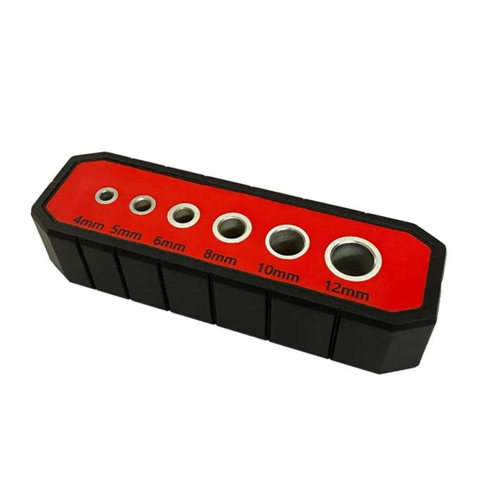 Hole Drilling Tool 6-Hole Punch Locator Drill Guide Durablewood Cabinet Handle For Furniture 4853024083490