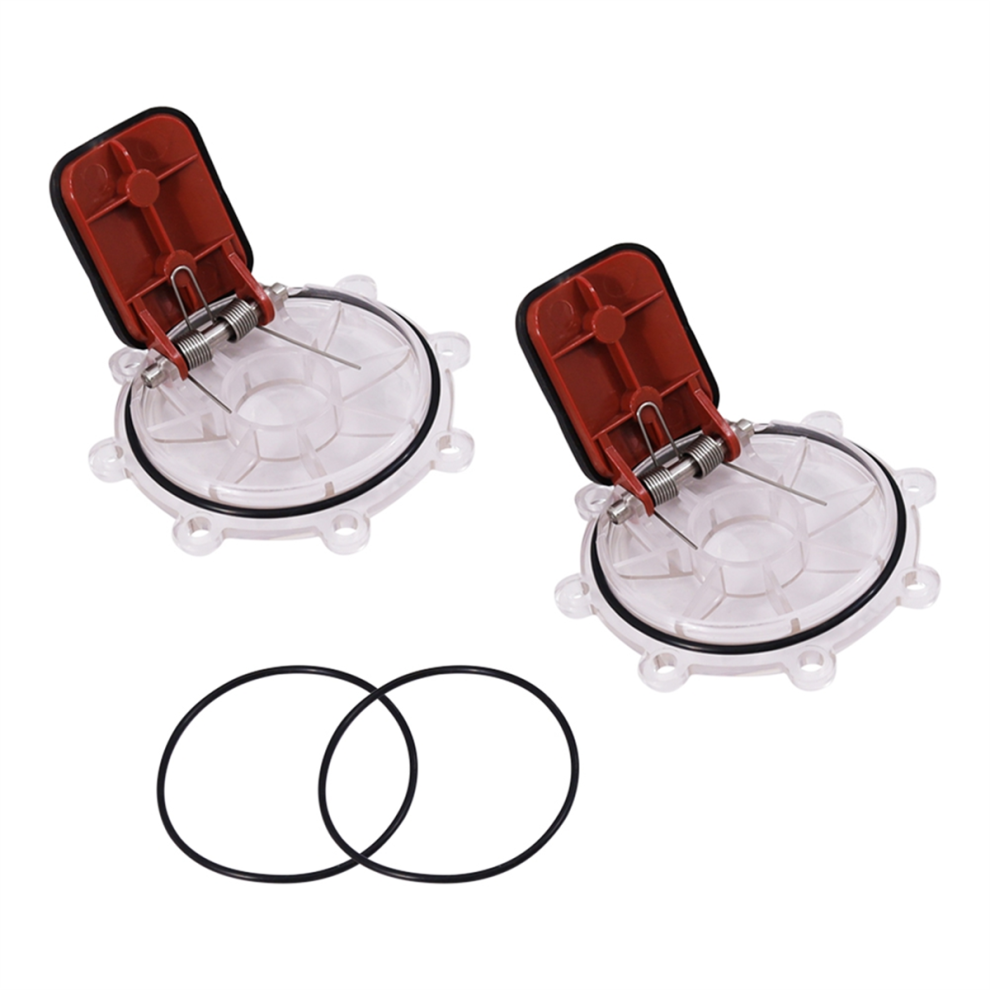 Couvercle de clapet anti-retour 7056 avec clapet de remplacement pour modèles 7235, 7236, 7305, 7511, 7512, lot de 2