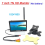 Monitor TN FPV de 7 polegadas, 5.8G, 48 canais, tela LCD TFT 1024x600, DC 7-16V para transmissor RC e drone 9