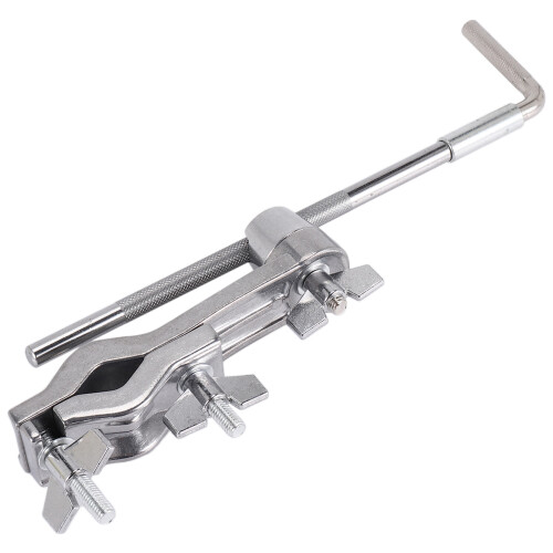 Drum Extension Clip Quick Release Mounting Accessories Universal Support Stand Cowbell Mount Bracket Clamp 2