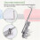 Drum Extension Clip Quick Release Mounting Accessories Universal Support Stand Cowbell Mount Bracket Clamp 6
