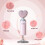 Professional USB Noise Reduction Condenser Microphone for Mobile Phone PC Computer Live Streaming Pink 6