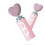 Professional USB Noise Reduction Condenser Microphone for Mobile Phone PC Computer Live Streaming Pink 9