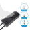 220V Foot Dimmer Switch Operated LED Full Range Inline Slide Control for Floor Lamp / 3