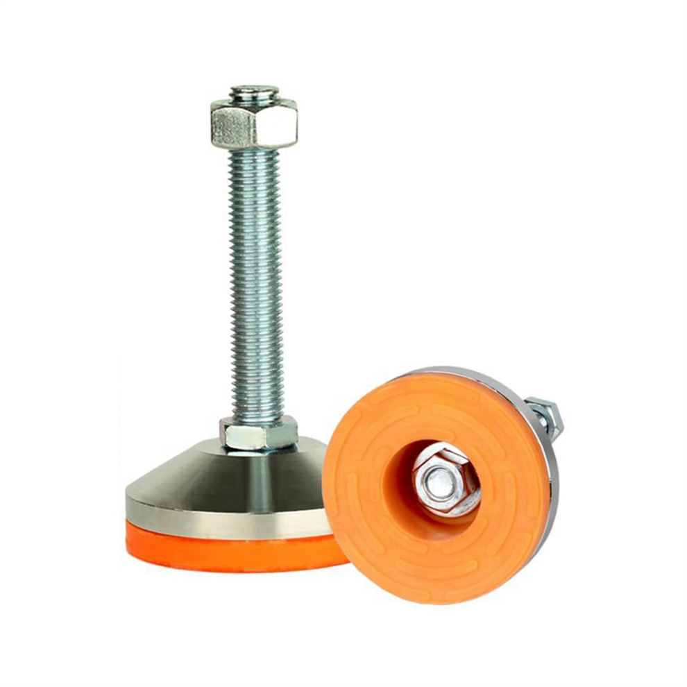 2 Pack Heavy Duty Leg Leveler, Leveler 3.14 Inch Diameter Base, Adjustable Leveling Feet M16 Thread 4853024088877
