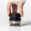 Self- Coffee Tamper Self-Adaptive Height Solid Wood Elastic Black Threaded Bottom 51mm 3