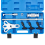 Rear Axle Bearing Puller Tool Kit & Slide Hammer Set, Seal Remover Set 5