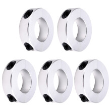 5 peças eixo óptico dividido anel fixo limite de impulso separado fixação posicionador grampo interno 30 mm