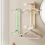 Telescopic Clothes Rack Receiver Wall-Mounted Storage Artifact Non-Punching Gray 4