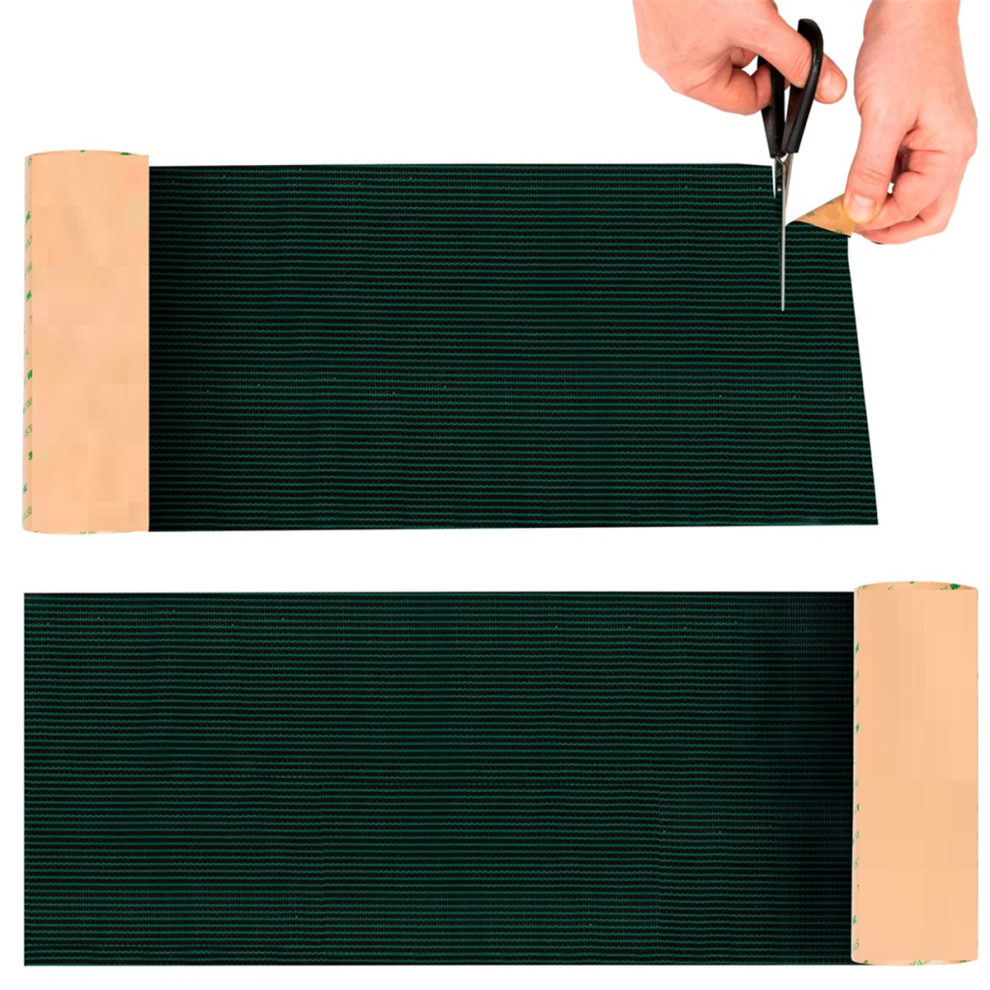 Kit de réparation de piscine (2 rouleaux de 20 x 101 cm), bâche de sécurité autocollante, vert piscine