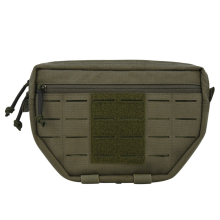 Multifunctional Storage Bag Nylon Vest Waist Bags Camping Hunting Accessory Dark Green