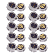 10 paar 4PIN ronde 360 blinde zuig waterdichte magnetische Pogo Pin connector opladen