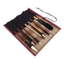 Set di 10 pennelli per calligrafia cinese, pennelli per pittura e scrittura, pennelli per disegno giapponese Kanji Sumi