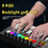 Mini Portable MIDI Control Keyboard, USB, Sequencer Backlit Drum Pads, 8 Knobs, OLED, 25-Key Controller 3
