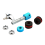 Supporto per piatti Hi-Hat in lega di alluminio per batteria, accessori per percussioni 4