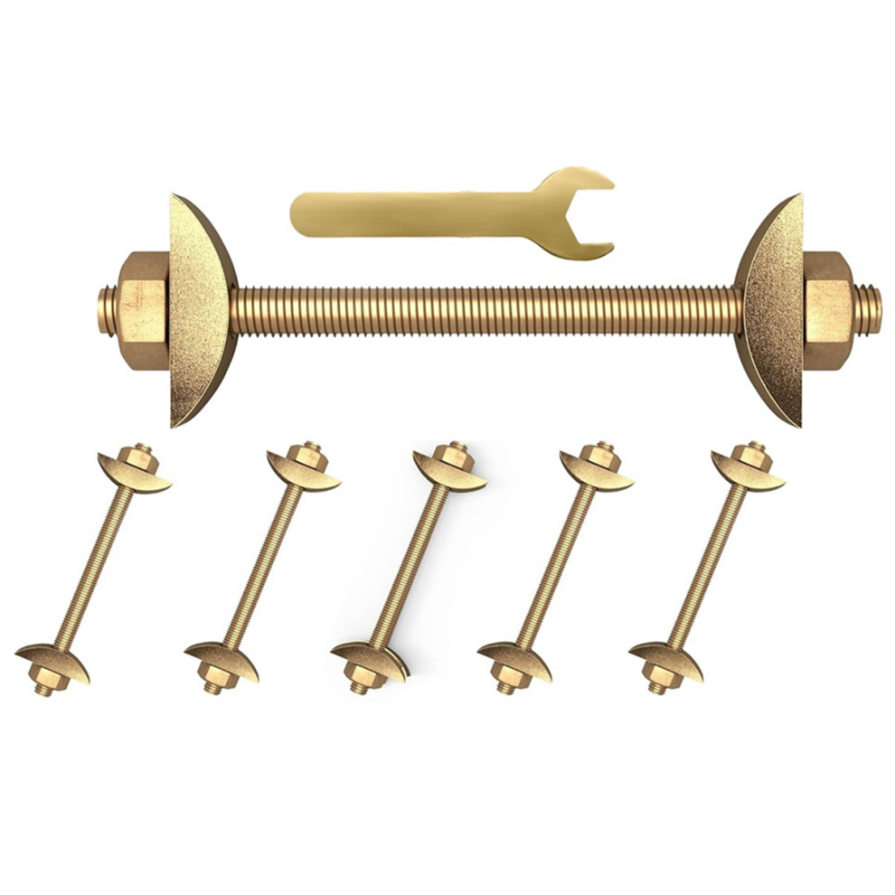 Countertop Connector Bolts, M8x100mm Joint Fasteners, Drawbolt/Bed/Butcher Block Kit,6Pcs 4853024097961
