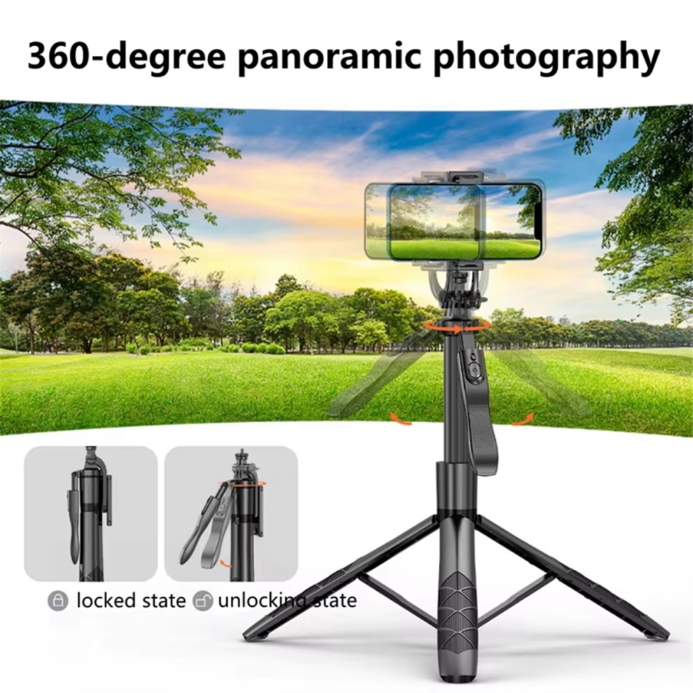Kopinma New L16 Wireless Mobile Phone Selfie Stick Tripod Stand Foldable Monopod For Smartphones Balance Steady Live 1530Mm