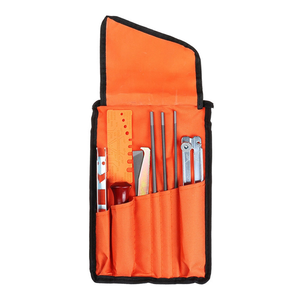 Logging Saw Gasoline Electric Chain Grinder File Set Alloy Grinding 9-Piece 4853024000824