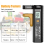 Digitale batterijtester LCD-scherm AA/AAA/C/D/9V/1,5V knoopcelcapaciteitsdetector 4