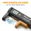 Digitale batterijtester LCD-scherm AA/AAA/C/D/9V/1,5V knoopcelcapaciteitsdetector 9