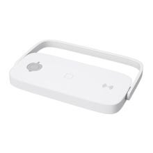 Suporte de carregador sem fio 4 em 1 com lâmpada noturna LED - base de carregamento multifuncional para 15/14/13 e relógio