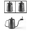 Coffeeware Coffee Makers Pour over Kettle Gooseneck Drip Flow Control Valve Accessaries Black 3