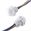 2-Pack Smart PIR Motion Sensor Switch, Auto On/Off Light, 85-265V AC, 4-6m Detection, 110 Range, 3-40W, White 7