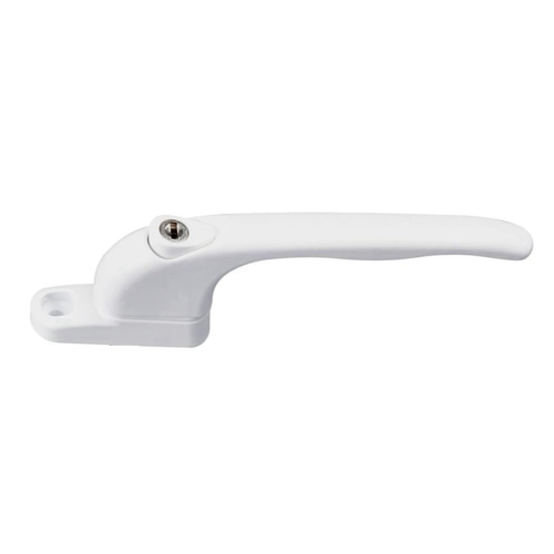 Window Handle, for , White, Universal Flat Key Lock, Double Glazing 2