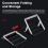 Multifunctional Cutting Machine Material Rack 55-135mm Height Adjustable Tripod Auxiliary Support Bracket Foldable Frame 7