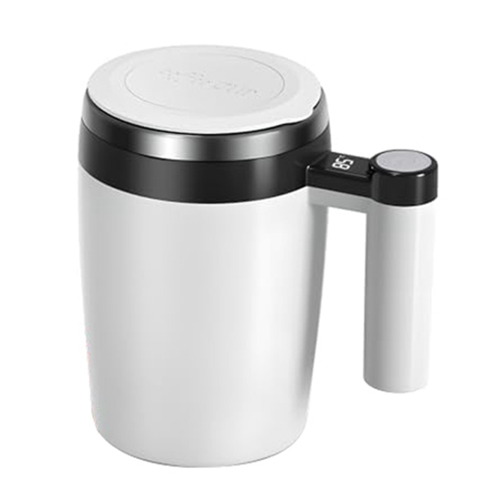 Tasse à café à agitation magnétique automatique, tasse à agitation automatique avec température, batterie LCD, rechargeable B