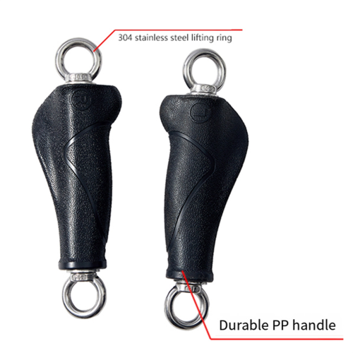 Gym Exercise Grip Handles Pull Up Training for Strengthen Cable Machine Attachment Multipurpose Heavy Duty Grips 2