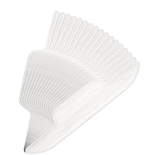 100 peças de protetor de suor para chapéu, almofada absorvente de odor para golfe, protetor macio e descartável com faixa rígida para suor