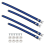 4PCS Drywall Stilts Straps, Adjustable Foot Band Straps Kit,Replacement Part for 6